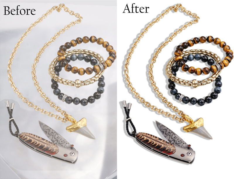 jewelry photo retouching