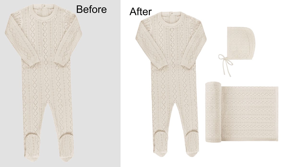 Apparel photo editing