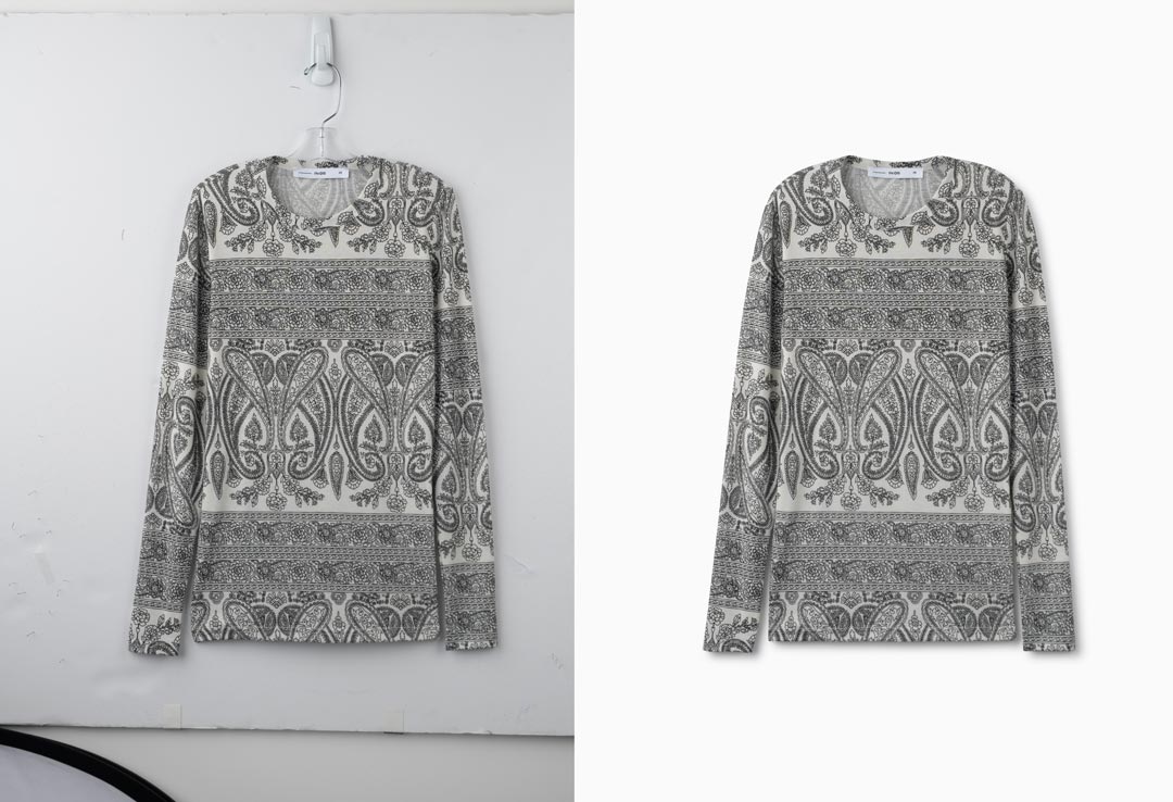 Apparel photo editing