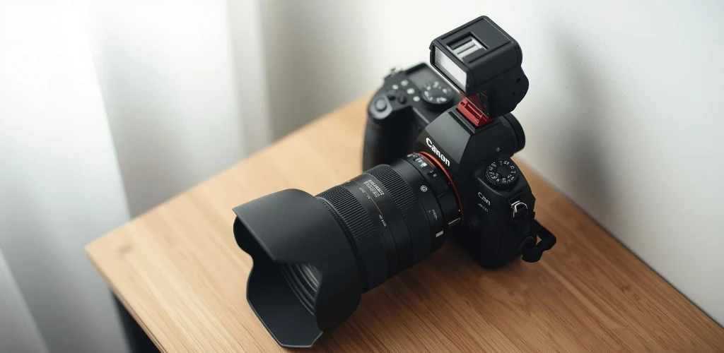 labeled parts of a camera