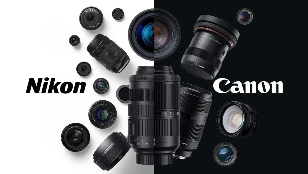 Nikon vs Canon Lenses & Accessories